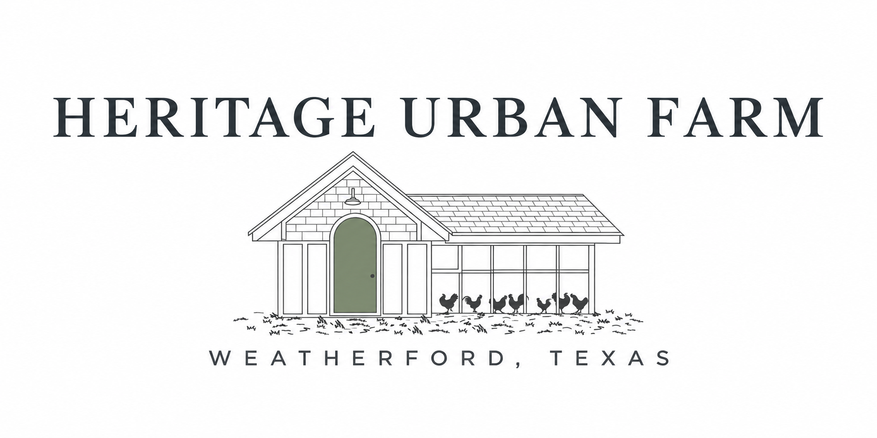 Heritage Urban Farm logo – Weatherford, Texas